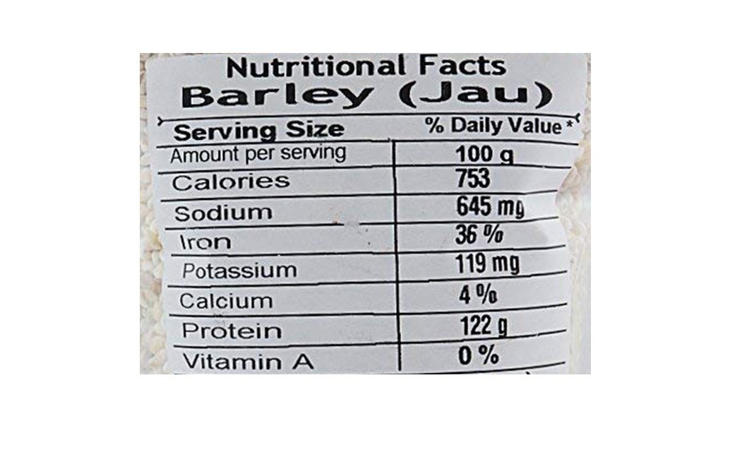 Leeve Dry fruits Barley (Jau)    Pack  400 grams